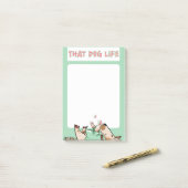 あの犬は緑の犬 ポストイット (デスク上)