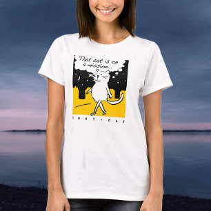 あの猫。任務に就け! Tシャツ