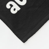 あの男の子が私をナナ自閉症意識と呼んでる フリースブランケット (角)