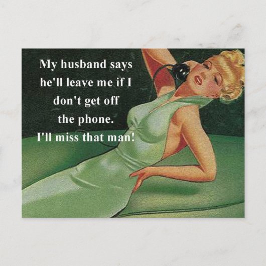 あの男恋しく思のレトロ葉書だ ポストカード (正面)