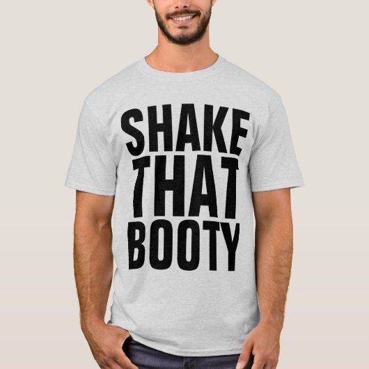 あの立派な男のTシャツをおもしろい振る Tシャツ (正面)