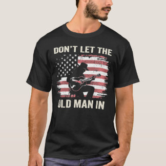 あの老人をアメリカ国旗に掲げるな Tシャツ