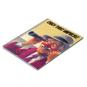 あの衝動に従え、スパイグラスを持った老人おもしろい。 ノートブック (左側)