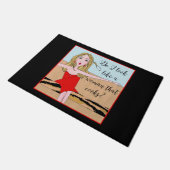 「あの調理師は私が女に見えるかい？」 doormat ドアマット (アングル)