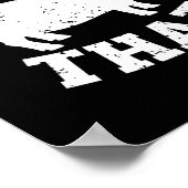 あの豚おもしろい豚のヴィンテージバーベキューを吸うね ポスター (角)