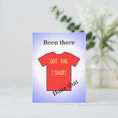 あの赤いTシャツが済んだか ポストカード (スタンド正面)