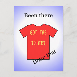 あの赤いTシャツが済んだか ポストカード