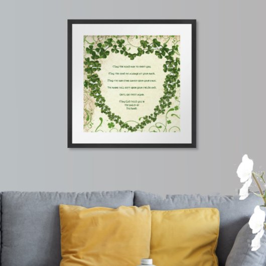 あの道が上がって君のアイルランド人の家に会え賛美たら ポスター