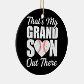 あの野球のおばあちゃんが孫だ セラミックオーナメント (右)