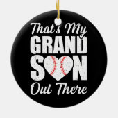 あの野球のおばあちゃんが孫だ セラミックオーナメント (裏面)