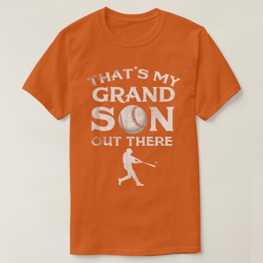 あの野球のパパ・ティー・ミの孫だ Tシャツ (デザイン正面)