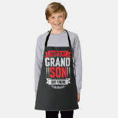 あの野球の孫だ エプロン (着用した状態)