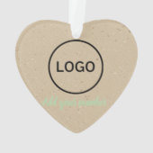 「あの静かな猫の置物」- 犬へのプレゼント オーナメント (裏面)