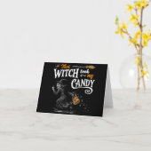 あの魔女が私のキャンディを盗んだ カード (黄色い花)