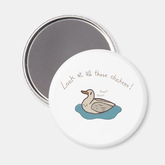 あの鶏を見ろ！ マグネット (正面/裏面)