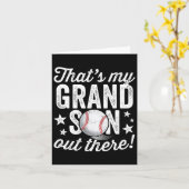 あの39sうちの孫野球おばあちゃん カード (黄色い花)