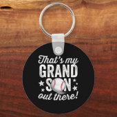 あの39sうちの孫野球おばあちゃん キーホルダー (正面)