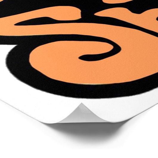 あの70のショーのロゴ ポスター (角)