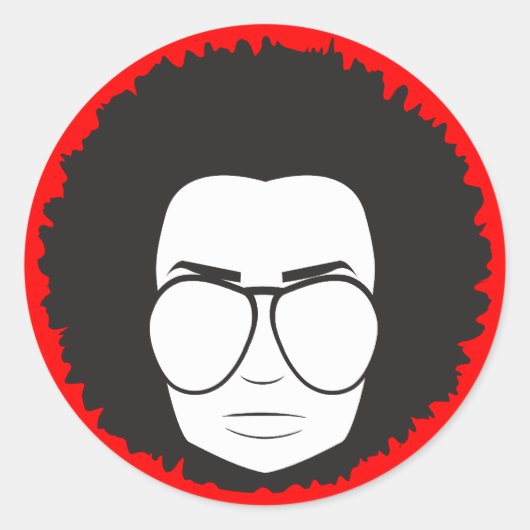 あの70代の男 ラウンドシール (正面)