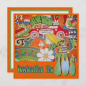 あの70年代の招待状 招待状 (正面/裏面)