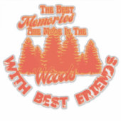 あの7oのキャンピングメモリーズシール シール (正面)