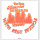 あの7oのキャンピングメモリーズシール シール (シート)