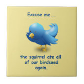 あの…りす食べりが タイル (正面)