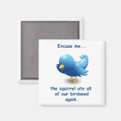 あの…りす食べりが マグネット (正面/裏面)