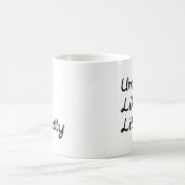 あの…文字通り コーヒーマグカップ (中央)