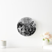 あのTouch酒の口は我々のTouchではない ラウンド壁時計 (ホーム)