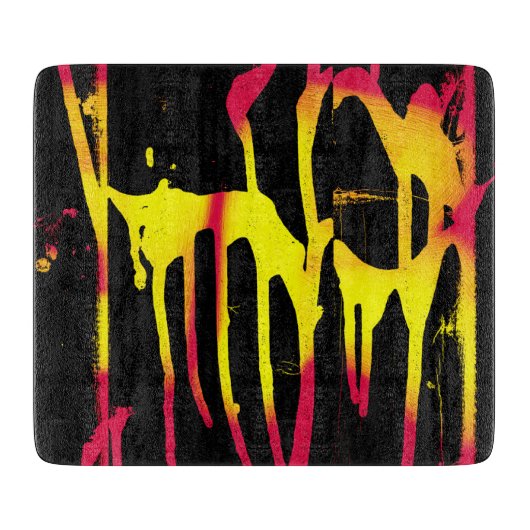 あばら及びスプリル並びに細菌 カッティングボード (正面)