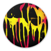 あばら及びスプリル並びに細菌 セラミックノブ (正面)