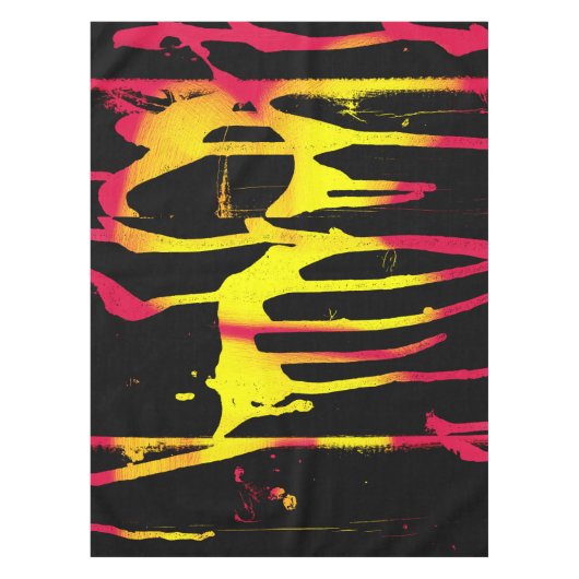 あばら及びスプリル並びに細菌 テーブルクロス (正面)