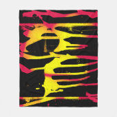 あばら及びスプリル並びに細菌 フリースブランケット (正面)