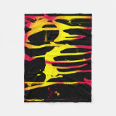 あばら及びスプリル並びに細菌 フリースブランケット (正面)