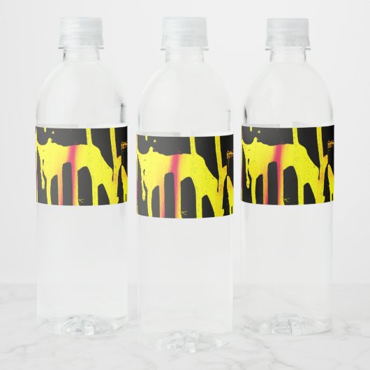 あばら及びスプリル並びに細菌 ペットボトルラベル (ボトル)