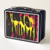 あばら及びスプリル並びに細菌 メタルランチボックス (裏面)