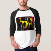 あばら及びスプリル並びに細菌 Tシャツ (正面)