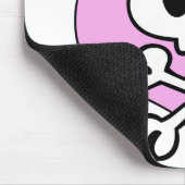 あぶなっかしいスカル マウスパッド (コーナー)