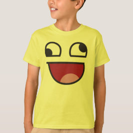あぶなっかしい目のemoji tシャツ