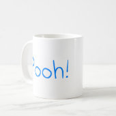 あほ コーヒーマグカップ (正面左)