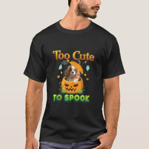 あまりにも可愛いスポックのキャリバリーキングチャールズスパニエル犬は行う Tシャツ