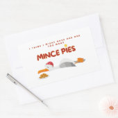 あまりにも多くのミンチェパイSeagullステッカー 長方形シール (封筒)