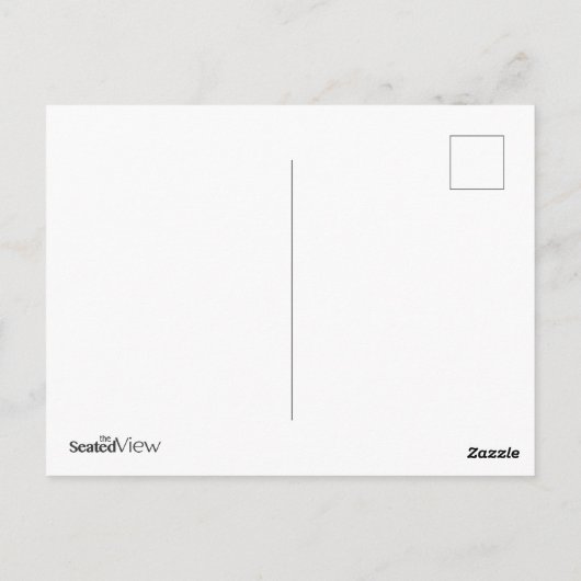 あまりにも緊張したポストカード ポストカード (裏面)