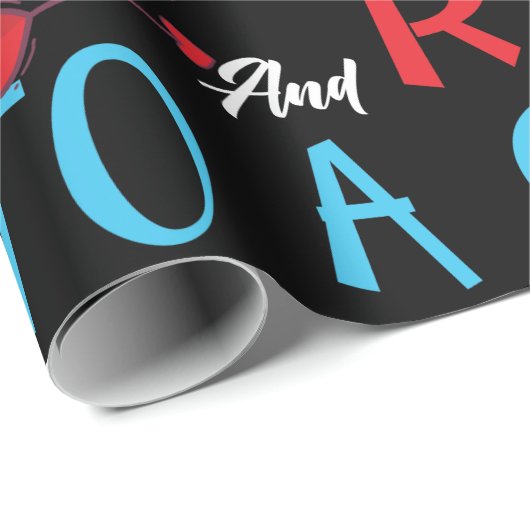 あまりに狂った年をし過ぎても～を手に入れられない ラッピングペーパー (ロールコーナー)