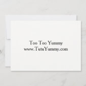 あまりに美味しいカード (裏面)