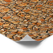 あまり傾いていないピサタワー – 隠し3Dプリント ポスター (角)