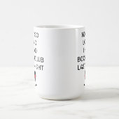 あまり大きくないから昨夜読書会があったんだ コーヒーマグカップ (中央)