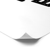 あまり明るい球おもしろいのプン ポスター (角)