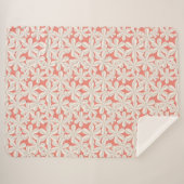 あまり花は咲かぬ シェルパブランケット (正面(横))